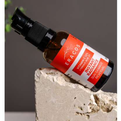 Instant Radiance Serum with Vitamin C 12% + Ferulic acid 0.2% + Niacinamide (B3) + Hyaluronic Acid for Sun Damage Reversal (30ml)