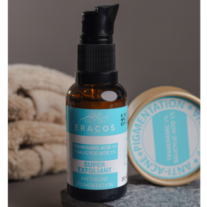 Super Exfoliant AHA + BHA-Tranexamic Acid 1% + Salicylic Acid 1% + Ferulic Acid (30ml)