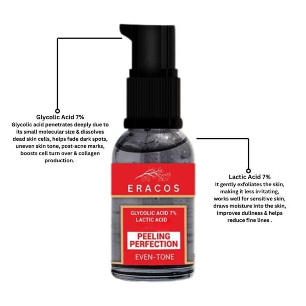 Skin Lightening Serum / Glycolic Acid 7% + Lactic Acid + Citric Acid (30ml) - Image 2