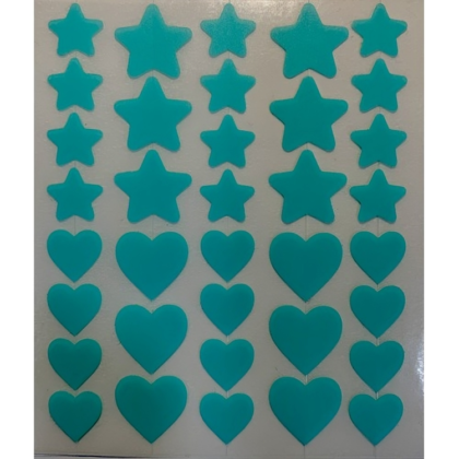 ERACOS Fast Action Anti Acne Patches (36 Stars and Hearts)